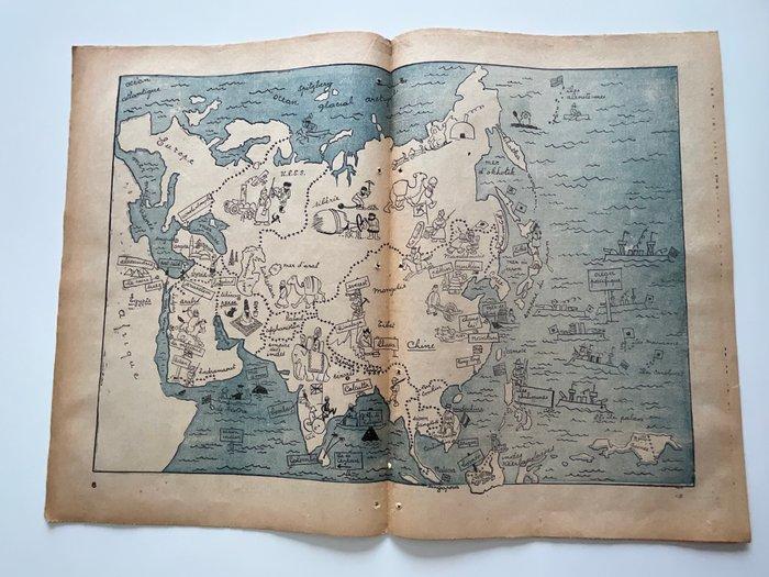 Petit vingtième 1 décembre. 1932 - avec la fameuse «  carte, Livres, BD