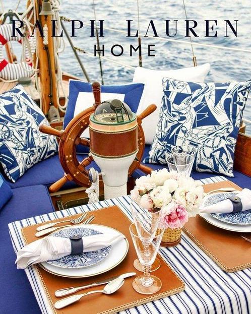 Ralph Lauren Home - New Collection 2025 Nieuwe set van twee, Antiek en Kunst, Antiek | Tapijten, Tafelkleden en Textiel