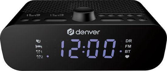 2dekans | Denver Wekkerradio DAB met Bluetooth - Digitale, Audio, Tv en Foto, Tuners, Ophalen of Verzenden