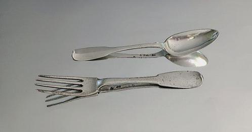 J. B. Arthaud - Toulouse - Bestekset (2) - .950 zilver, Antiek en Kunst, Antiek | Zilver en Goud