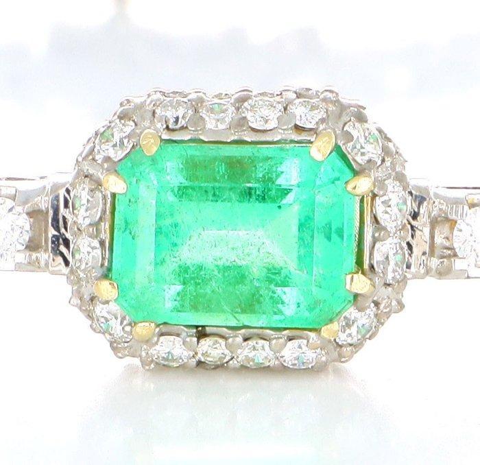 Armband - 18 karaat Witgoud, HRD-certificaat Diamant, Handtassen en Accessoires, Armbanden