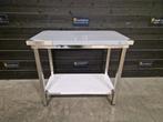 Werktafel | met onderschap | RVS | 100x60 cm, Nieuw zonder verpakking