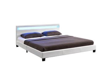 Veiling - Gestoffeerd bed Paris - 140 x 200 cm - Wit