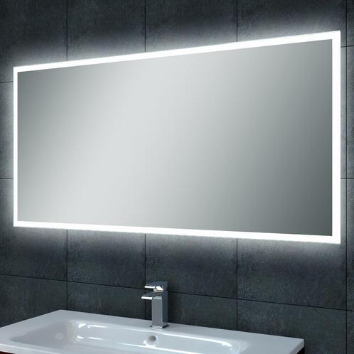 Spiegel Wiesbaden Quatro dimbare LED condensvrij 70x50cm, Bricolage & Construction, Sanitaire, Enlèvement ou Envoi