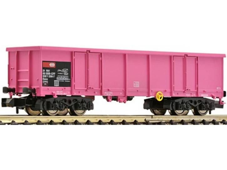 Schaal N Fleischmann 828336 Open goederenwagen Eaos van d..., Hobby en Vrije tijd, Modeltreinen | N-Spoor, Gelijkstroom, Analoog