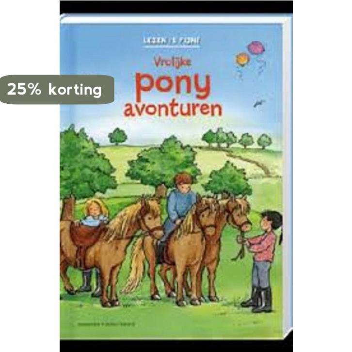 Lezen Is Fijn! Vrolijke Pony Avonturen 9789043823609, Boeken, Literatuur, Gelezen, Verzenden