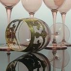SECOLOVENTESIMO - Calice (6) - Ancient Rose Crystal Goblet -, Antiek en Kunst