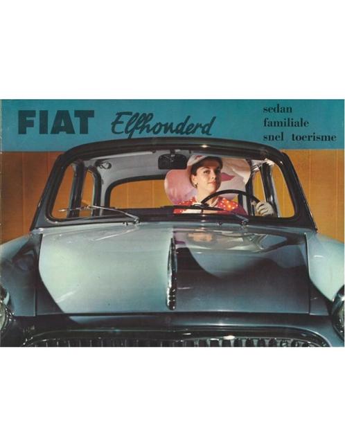 1954 FIAT 1100 BROCHURE ENGELS, Livres, Autos | Brochures & Magazines