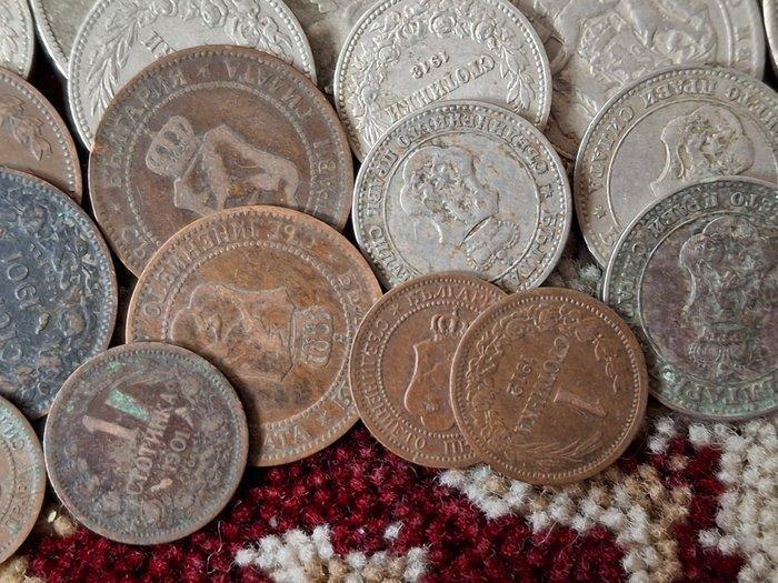 Bulgarije. Lot of 115 coins, incl. silver, various metals, Postzegels en Munten, Munten | Europa | Niet-Euromunten