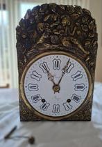 Horloge comtoise - Cuivre, Émail, Laiton - 1850-1900, Antiek en Kunst