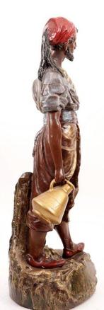 Goldscheider - C.F. Goldscheider - Statue, Noord Afrikaanse, Antiek en Kunst