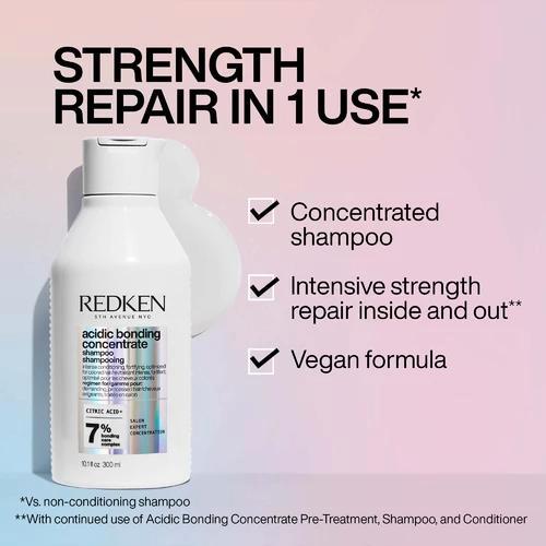 Redken Acidic Bonding Concentrate Set (Shampoo), Handtassen en Accessoires, Uiterlijk | Haarverzorging, Shampoo of Conditioner