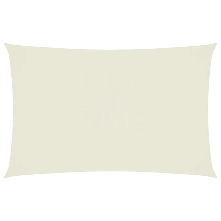 Zonnescherm 4x7m Creme | Retour Deal | -40% (zonnezeil), Tuin en Terras, Schaduwdoeken, Nieuw, Verzenden