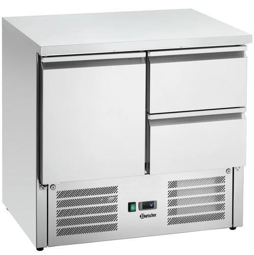 Koelwerkbank | 260L | 1 Deur + 2 Laden (1/1 GN) | 0°C/+10°C, Zakelijke goederen, Horeca | Keukenapparatuur, Nieuw in verpakking
