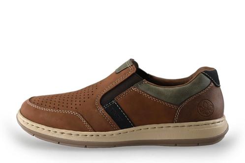Rieker Instappers in maat 41 Bruin | 5% extra korting, Kleding | Heren, Schoenen, Bruin, Zo goed als nieuw, Overige typen, Verzenden