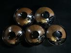 Wajima lacquerware / Japanese Vintage Wooden Bowl / Set of 5