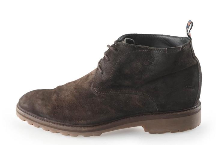 Floris van Bommel veterboots in maat 43 Zwart | 5% korting, Kleding | Heren, Schoenen, Zwart, Gedragen, Boots, Verzenden