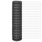 vidaXL Euro hek 10x1,5 m grijs, Tuin en Terras, Verzenden, Nieuw