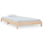 Stapelbed Grenen 90x200 - OP = OP! - Retourkoopje, 90 cm, Eenpersoons, Verzenden, Nieuw