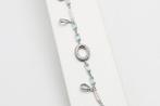 Armband - 18 karaat Witgoud Aquamarijn - Diamant, Nieuw