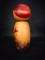 Watanabe Masao - Statuette, Prachtige vintage sosaku kokeshi