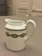 Hermès - Pot à lait - Chaine dancre - platinum - Porcelaine