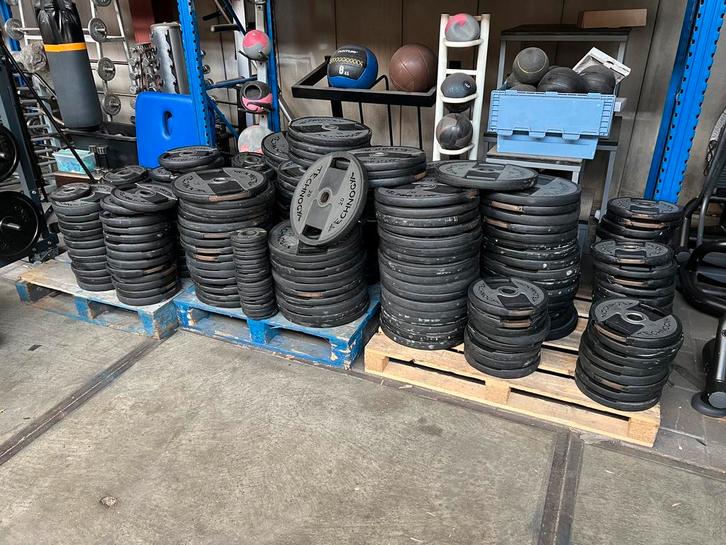 Technogym Weight Plates | Gewicht Schijven | prijs is vanaf, Sport en Fitness, Fitnessmaterialen, Overige typen, Ophalen of Verzenden
