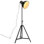 vidaXL Vloerlamp 25 W E27 61x61x90/150 cm zwart, Huis en Inrichting, Verzenden, Nieuw