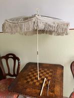 ombrello e oggetti avorio - Kamerscherm (3) - Zijde, Ivoor