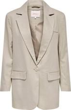 ONLY blazer maat xs ONLCARO-LANA L/S OVS LIN BLAZER TLR N..., Kleding | Dames, Verzenden, Nieuw