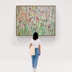 Arvydas Gaiciunas (Retne) - Cvoly * Abstract wildflower, Antiek en Kunst, Kunst | Schilderijen | Modern