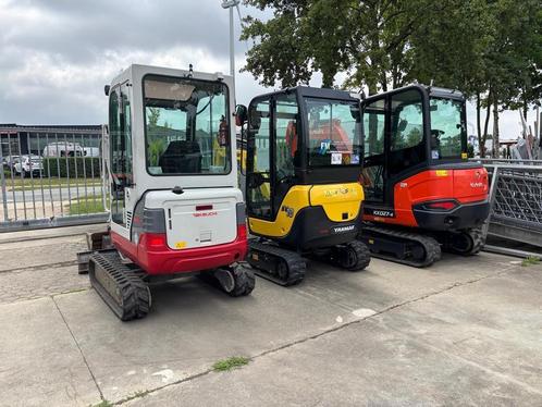 KRAANTJES-minigraver graafmachine takeuchi yanmar kubota, Zakelijke goederen, Machines en Bouw | Kranen en Graafmachines, Graafmachine