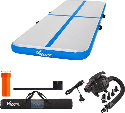 KM-Fit Airtrack - Turnmat - 5 m - Gymnastiekmat Opvouwbaar -, Huis en Inrichting, Woonaccessoires | Overige, Verzenden
