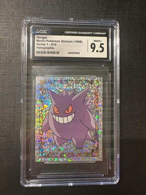 Pokémon - 1 Graded card - Gengar Merlin sticker - CGC 9.5, Hobby en Vrije tijd, Verzamelkaartspellen | Pokémon