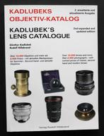 G. Kadlubek / J. Schneider - Lens Catalogue / On Camera, Audio, Tv en Foto, Fotocamera's Analoog, Nieuw