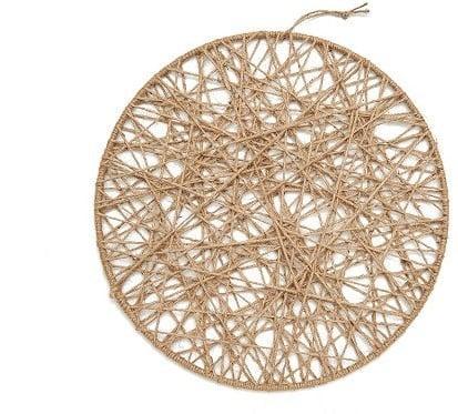 Metalen ring met Jute web 60 cm per stuk, Huis en Inrichting, Woonaccessoires | Kunstplanten en Kunstbloemen, Nieuw