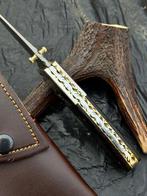 Keukenmes - Keukenmessen - Premium Damascus vouwbare zakmes, Antiek en Kunst