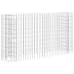Gabion plantenbak 190x50x100 | Retour Deal 40%, 100 cm of meer, Verzenden, Nieuw, Metaal