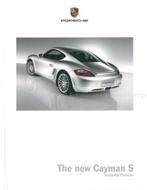 2006 PORSCHE CAYMAN S HARDBACK BROCHURE ENGELS, Livres, Ophalen of Verzenden