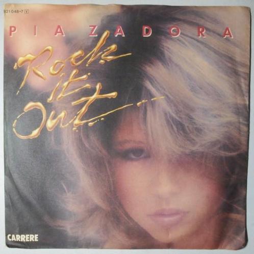 Pia Zadora - Rock it out - Single, Cd's en Dvd's, Vinyl Singles, Single, Gebruikt, 7 inch, Pop