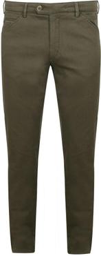 Meyer Chicago Chino Olive maat Maat 52/54 (L) Heren, Kleding | Heren, Broeken en Pantalons, Verzenden, Nieuw, Maat 52/54 (L), Meyer