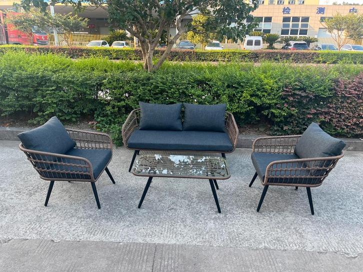 MaxxGarden Loungeset 4 pers (Loungesets, Tuinmeubelen, Tuin), Tuin en Terras, Tuinsets en Loungesets, Nieuw, Ophalen of Verzenden