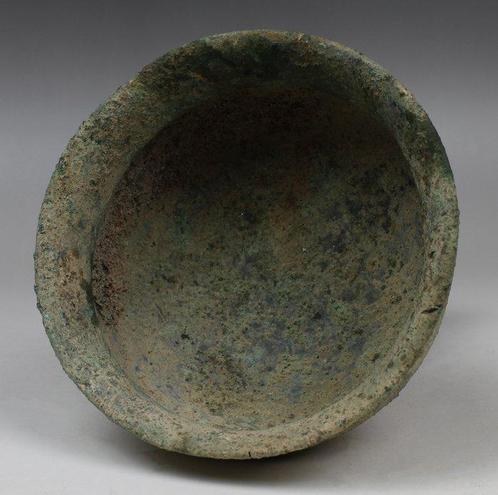 Grec antique mycénien Bronze Bol. Licence dexportation, Verzamelen, Mineralen en Fossielen