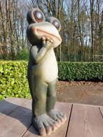 Statue, 58 cm high garden statue frog - 58 cm - polyresin, Antiquités & Art, Curiosités & Brocante