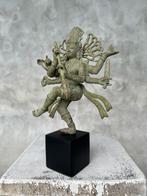 sculptuur, NO RESERVE PRICE - Sculpture of a Patinated Shiva, Antiek en Kunst