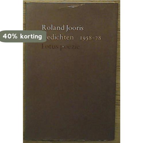 Gedichten 1958-78 9789062907120 Jooris, Boeken, Overige Boeken, Gelezen, Verzenden