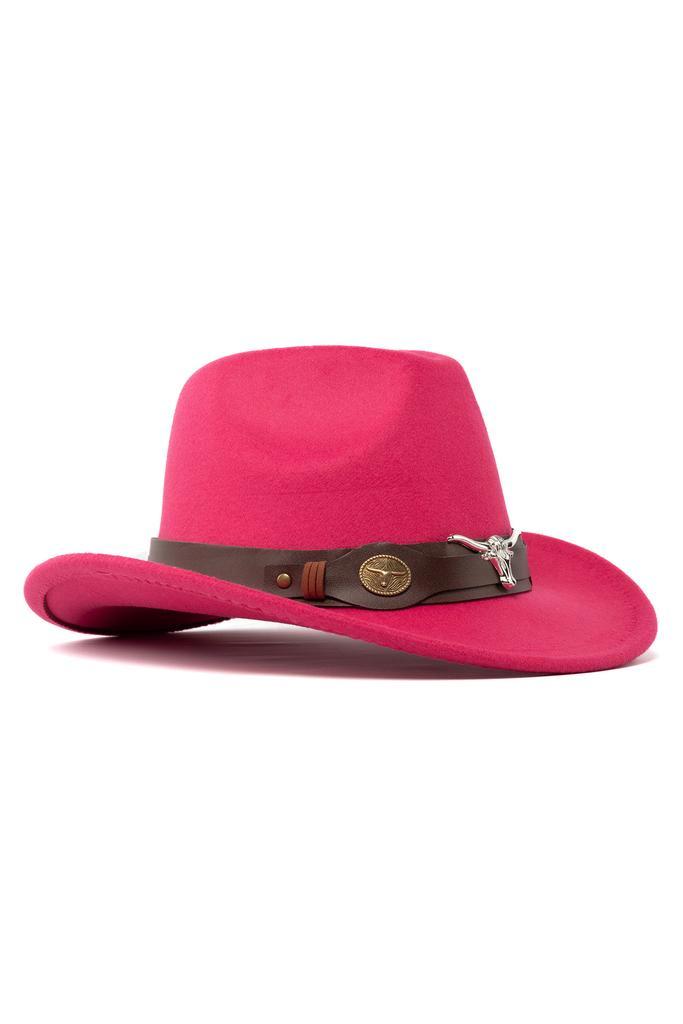 Cowboyhoed Roze Wolvilt Stier Cowboy Western Hoed Stierenkop, Vêtements | Hommes, Costumes de carnaval & Vêtements de fête, Enlèvement ou Envoi