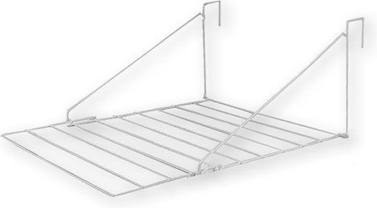 2dekans | BRASQ Droogrek Hangend Wit - 5 meter - Wasdroger, Tuin en Terras, Droogmolens en Wasrekken, Ophalen of Verzenden