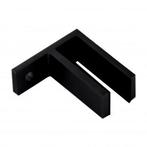 Celest balustrade wand/glas connector-Satijn zwart geanodise, Verzenden, Nieuw