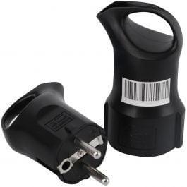 Stekker Set 3680W LED Toebehoren - Schuko & Contrastekker me, Doe-het-zelf en Bouw, Elektriciteit en Kabels, Nieuw, Verzenden